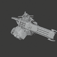 02.png SPACE ZOMBIE ROBOTS - LOCUST HEAVY DESTROYER - 28MM MINIATURE - TABLETOP WARGAME