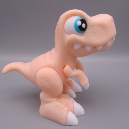 Rexy-The-Tyrannosaurus-6.jpg Rexy The Tyrannosaurus (Easy print and Poseable)
