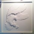 adler 3d stl relief modell