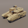 MBT4.png American Mecha Eurus main battle tank