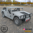 1.png 3D PRINTED RC CAR HUMMER H1 2 DOOR PICKUP BODY BY [AN3DRC]