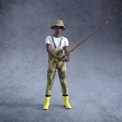 FMReel.png Free 3MF file Fisherman・3D printable model to download