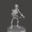 SkellPirate09.JPG 28mm Undead Skeleton Pirate Miniature