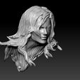 screenshot.2777.jpg METAL GEAR SOLID 3 EVA, SNIPER WOLF HEAD 1/6 FOR CUSTOM FIGURES FOR 3D PRINTING