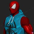 14.jpg Scarlet Spider -Spider man - Marvel comics - High Quality 3D print model