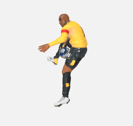 🇫🇷 Thierry Henry - Figure・ OBJ File for 3D printing・Cults