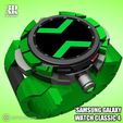 20240208_184842.jpg Ben 10 Omnitrix - Samsung Galaxy Watch 4 Classic  3D Print Model
