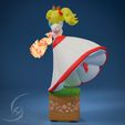 33.jpg Princesa Peach - STL 3D Print Figure