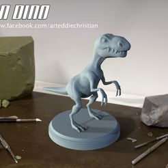 ToonDino.jpg Файл STL Toon Dino・Шаблон для 3D-печати для загрузки