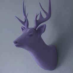 IMG_2302.jpg Free STL file Deer・3D printing template to download, Gunnarf1986
