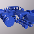 - ~N Archivo STL Nissan Patrol Y60 1987 Coche imprimible con partes separadas・Plan de impresora 3D para descargar