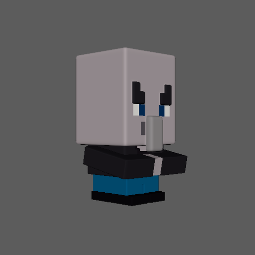 🦸 Minecraft Vindicator Minifigure・ STL File for 3D printing・Cults