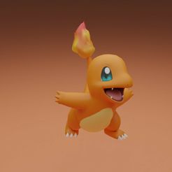 charmander.jpg Archivo STL CHARMANDER POKEMON・Modelo para descargar y imprimir en 3D