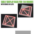 2-Tier-Display-Shelf4.jpg Shelf Display Rack for 1x4 Boards