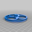 BiohazardWheel-4mm-7CS-95ID.jpg Parametric Robot Wheel (Biohazard)