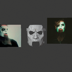 Mask 1.png Fichier STL Jim Roots Masque "Nous ne sommes pas votre genre".・Design à télécharger et à imprimer en 3D, DFB93