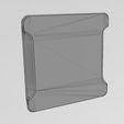 wf2.jpg Square 4 pockets serving tray relief 3D print model