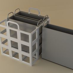 Multibox.jpg STL-Datei Schublade für mehrere separate Dokumente kostenlos・3D-Drucker-Modell zum herunterladen, pjfernandez