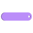 round_hello.stl Free 3D file Customizable Keychain Generator (more then 3 letters) dogtag・3D print design to download