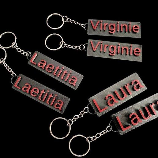 Personalized key ring