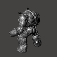 5.png CYBERDEMON DOOM 2016 BOSS UAC TYRANT - EXTREME ULTRA DETAILED MESH - STL for 3D print