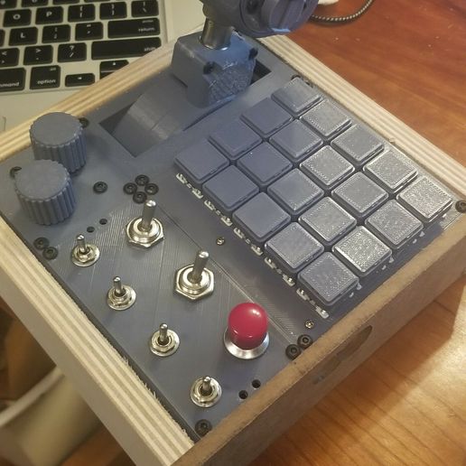 Télécharger fichier STL Ultimate Modular Button Box/HOTAS • Modèle pour ...