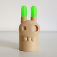 Elvis Bunny Skull