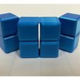 dbee0ed917b6d246c1d24280bbc17880_preview_featured.jpg Free STL file Infinity Cube, Magic Cube, Flexible Cube, Folding Cube for Flexible TPU filament・Object to download and to 3D print
