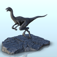 88.png Gallimimus dinosaur (20) - High detailed Prehistoric animal HD Paleoart