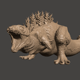 9a.png KAMATA KUN SHIN GODZILLA 2nd Form Kaiju - Ultra Detailed STL hi-poly model for 3D printing