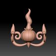 cgtrader-Chandelure-3.jpg Chandelure - Pokemon 3D Print Model