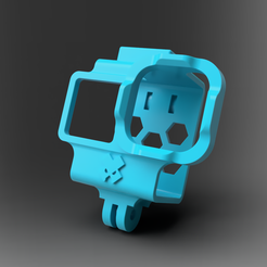 container_bomba-gp10-adjustable-gps-bn220-tmount-3d-printing-488425.png Fichier STL gratuit Armattan Marmotte Badger GoPro 9/10/11 mount - Adjustable - GPS・Design imprimable en 3D à télécharger
