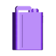 2G Oil Tin handle 2.stl 1:24 scale 2 Gallon square tin oil cans three ways