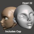 Natta Head.jpg BJD 1/3 75MM HEAD 32 - BY SPARX