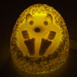 lovely-hedgehog2.jpg Cute hedgehog lamp