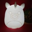 IMG_20240105_175832440.jpg Unicorn SQUISHMALLOWS ORNAMENT AND ONE TABLETOP TEALIGHT