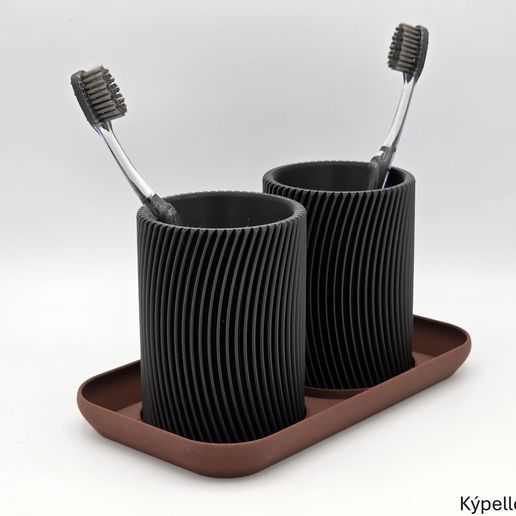 Minimalist Toothbrush Cup