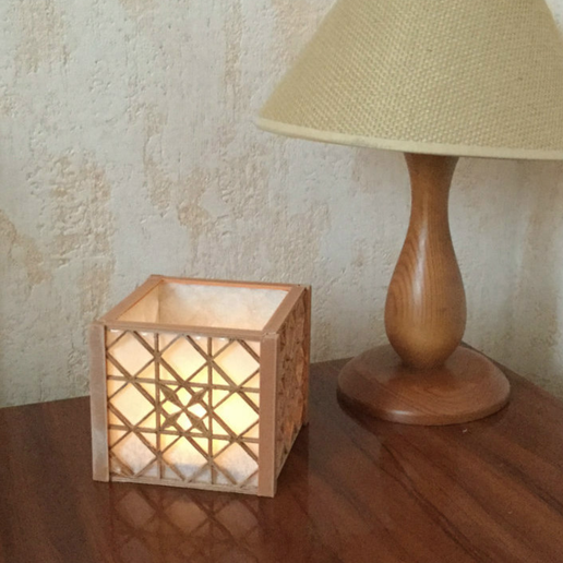 Lamp Kumiko Shoji style