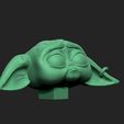 Head.jpg 3D file Yoda-B-Boy Stance -HIP-HOP Collect・3D printing idea to download
