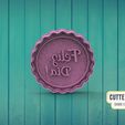 | CUTTERDESIGN Dy, COOKIE CUTTER MAKER Fichier STL Bonne journée Cookie cutter M6・Objet pour imprimante 3D à télécharger