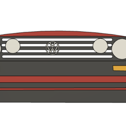 GOlf-2.png VW Golf 2 GTI Keychain