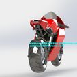 Panigale3Dprint02.JPG Ducati V4 SportBike Motorcycle miniature 3D print model