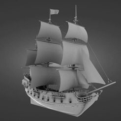 1.jpg STL file pirate ship・3D printing model to download, Jaksonsys
