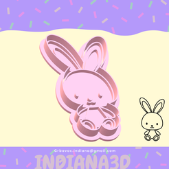 untitled.356.png STL file TENDER RABBIT CUTTER・Design to download and 3D print, Indiana3D