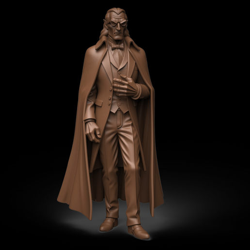 Lord Vamir Vampire Lord STL File for 3D Printing - 3D model önizlemesi