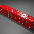 Red-Bevelled-D6-Pips-1-6-Display-2.png Dice with Pips (Bevelled Edge)