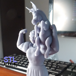 IMG_20220216_155759.png STL file LUISA AND DONKEY CHARM・3D printable model to download