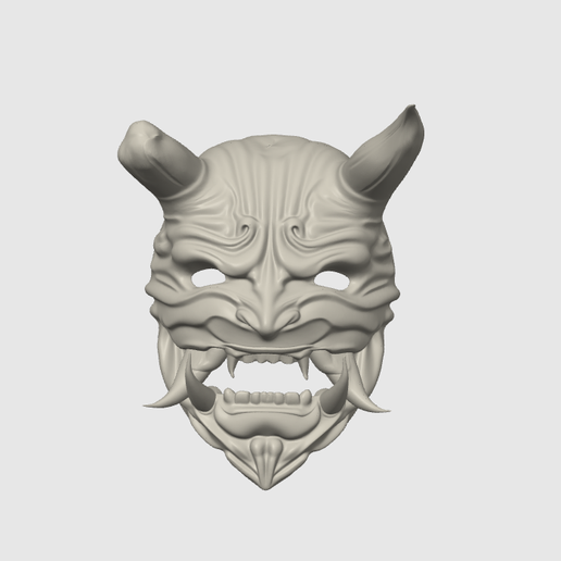 ONI SAMURAI MASK 3D model