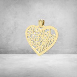 colgante-calado-con-nombre-mamá.77.jpg Fichier STL Pendentif en forme de cœur ajouré de mère・Idée pour impression 3D à télécharger