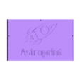 Lid_Back_Astroprint_Logo_First_Layer_Only.stl Astrprint Logo back lid.